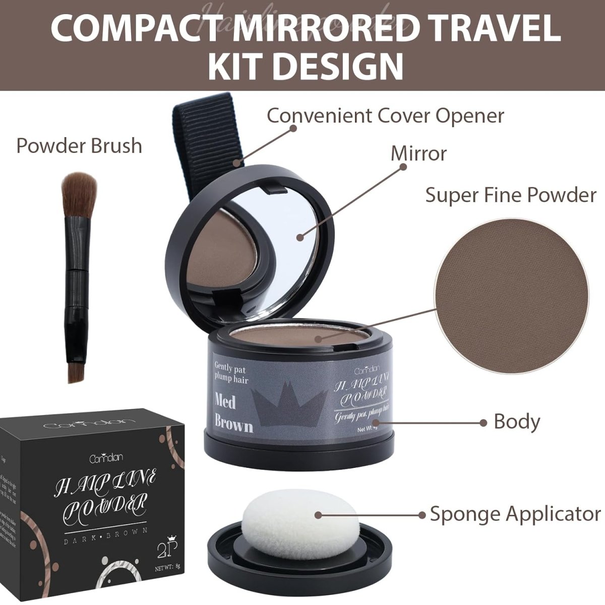 Touch Up Hair Color - 2 Pack - LightsBetter