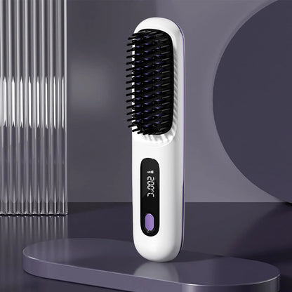Cordless Hair Straightener Brush - TameLuxe