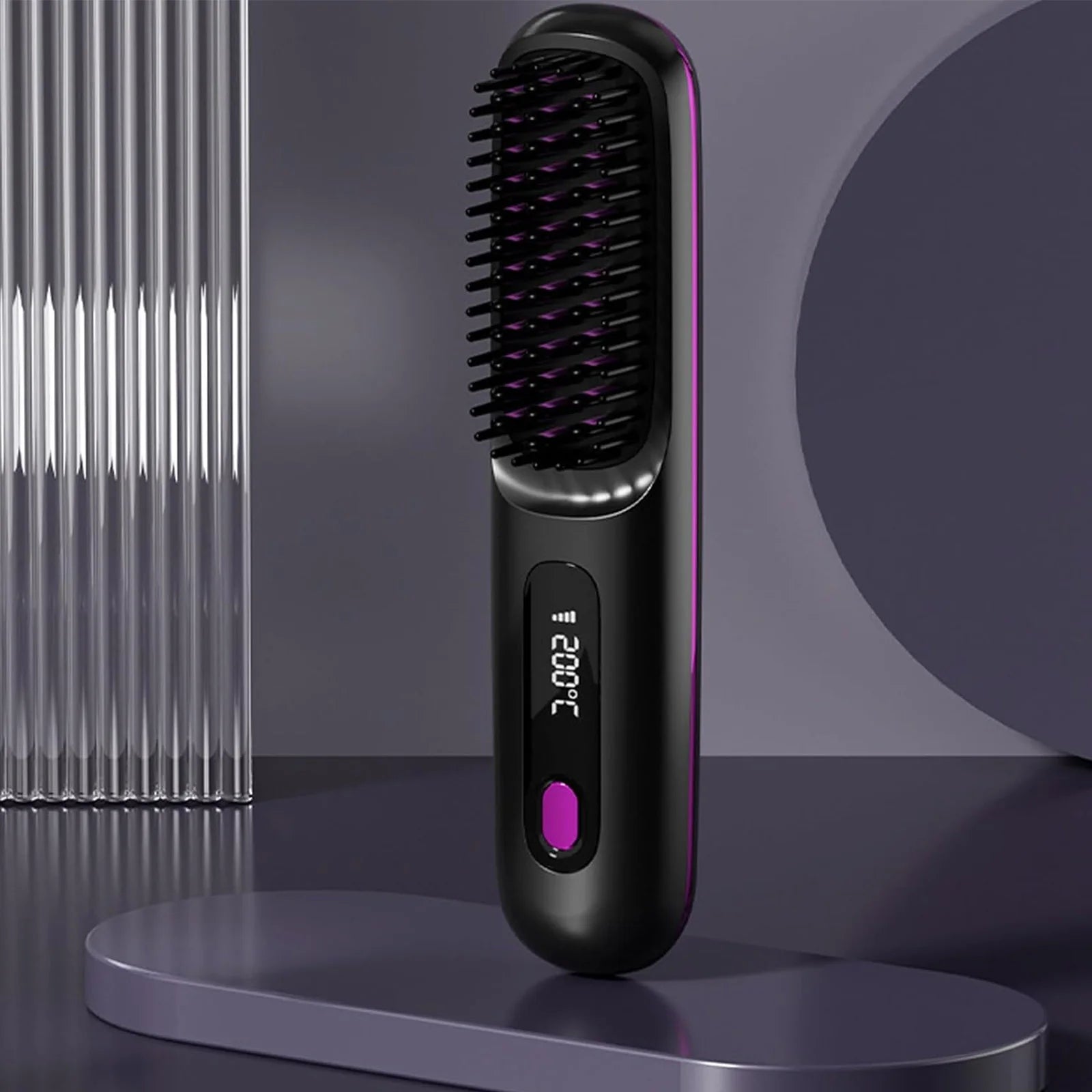 Cordless Hair Straightener Brush - TameLuxe