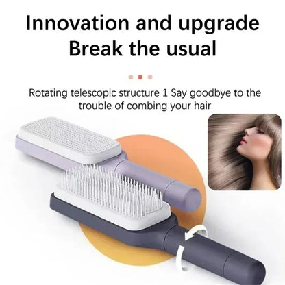 Self Cleaning Hair Brush