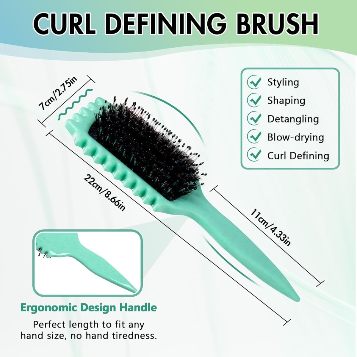 Curl Defining Brush -TameLuxe