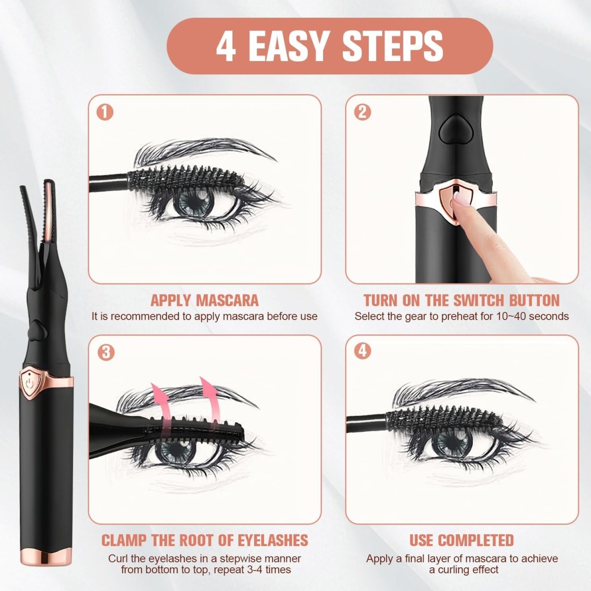 Electric Eyelash Curler - TameLuxe