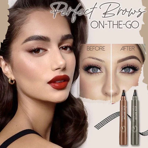 Waterproof Eyebrow Pen/Buy 1 Get 1 Free - TameLuxe