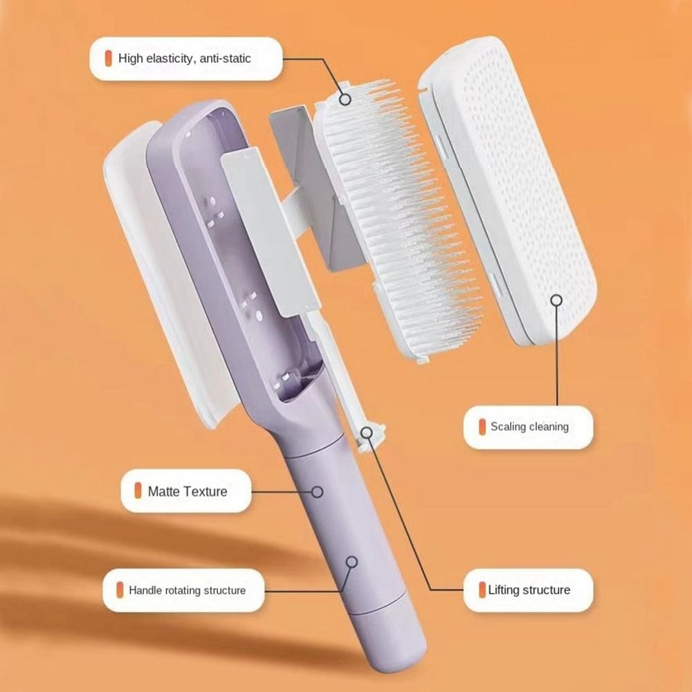 Self Cleaning Hair Brush