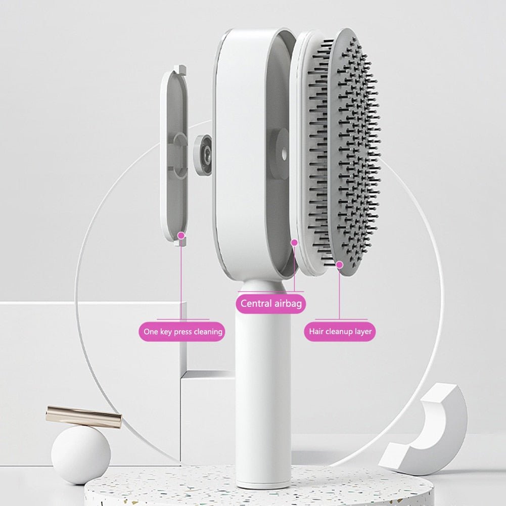 Self Cleaning Hair Brush - TameLuxe